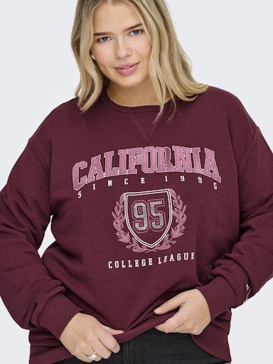 Only Carmakoma trui 15361899 CARBEN Rood