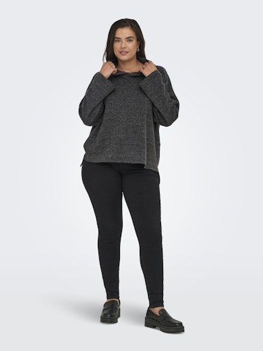 Only Carmakoma trui met capuchon 15364259 CARBIZZY  Grey