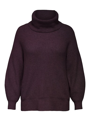 Only Carmakoma trui met rolkraag 15353476 CARWHITNEY Mauve