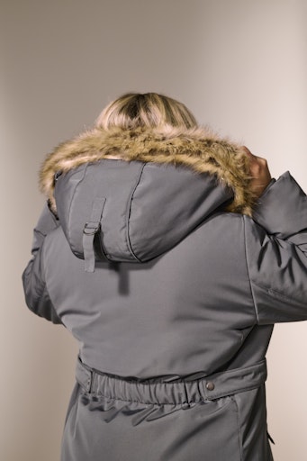 Only Carmakoma winterjas 15352624 CARNEWPRISKA Grey