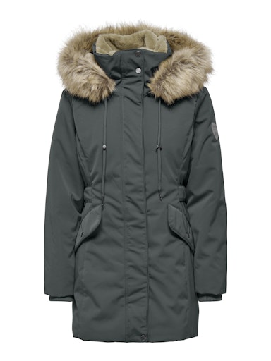 Only Carmakoma winterjas 15352624 CARNEWPRISKA Grey