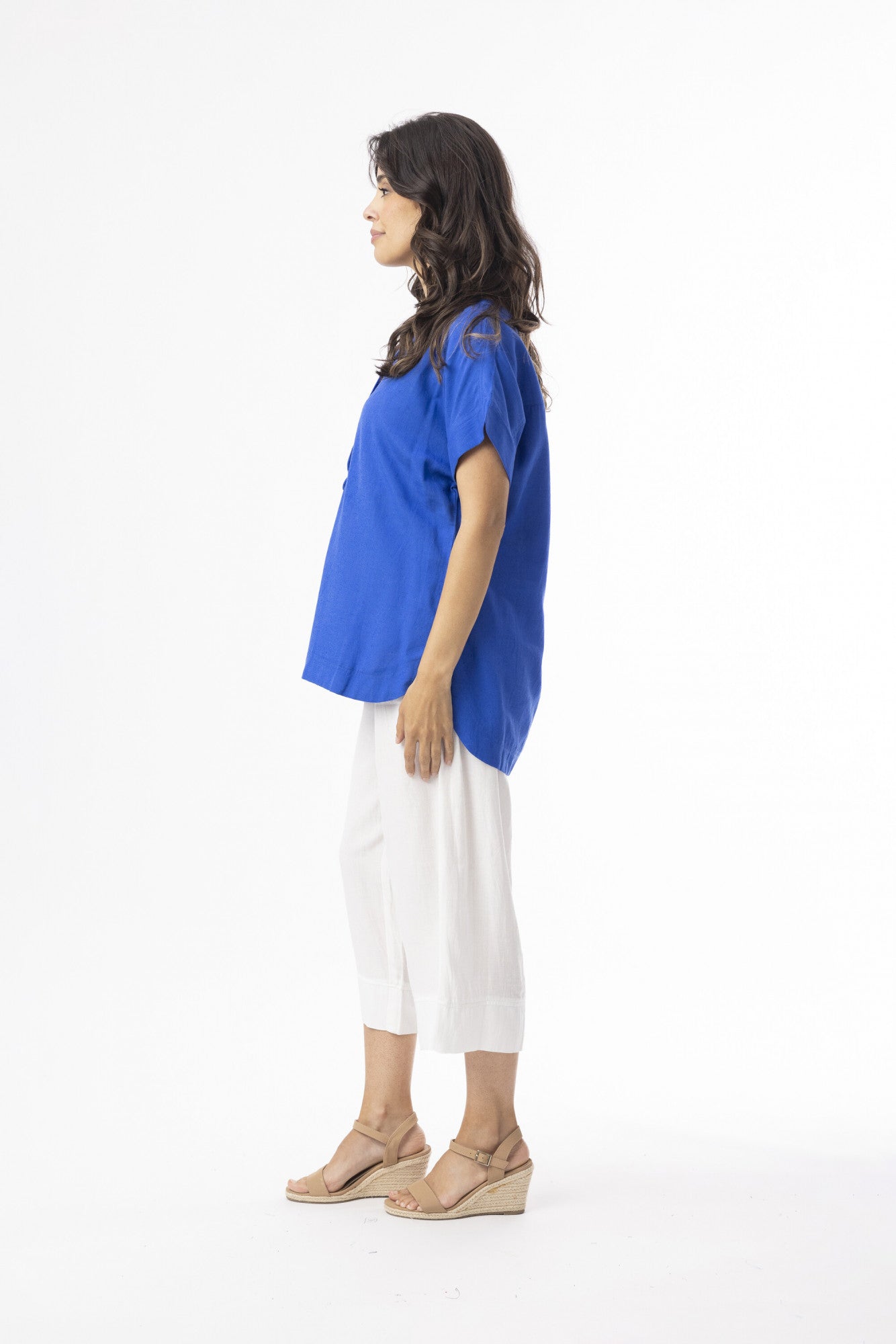 Orientiqueshirtaangekniptemouwen62772LinenEssentialsTopVneBlauw__2
