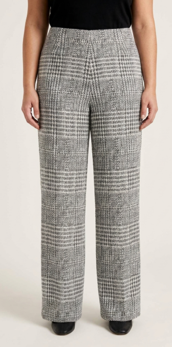Robell printbroek Grijs