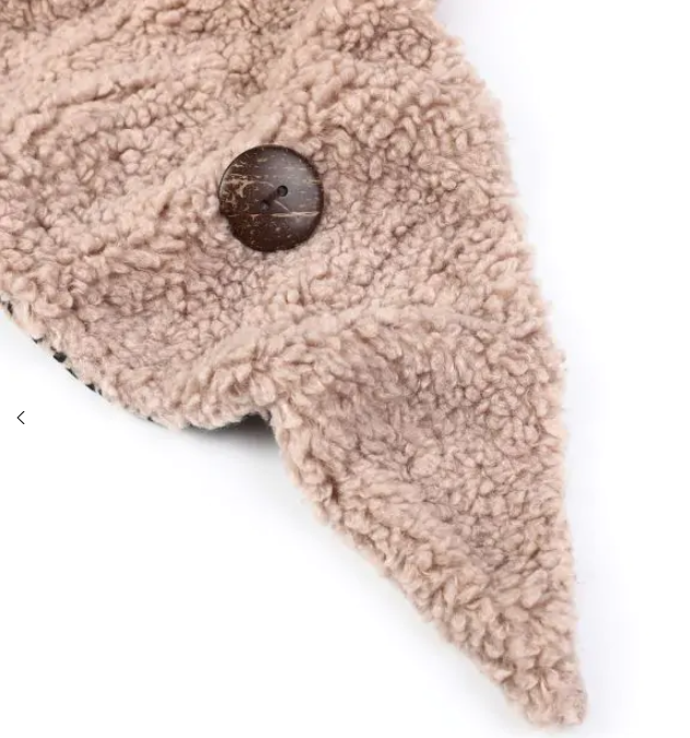 Sunset sjaal driehoek met gesp SH70272  Khaki