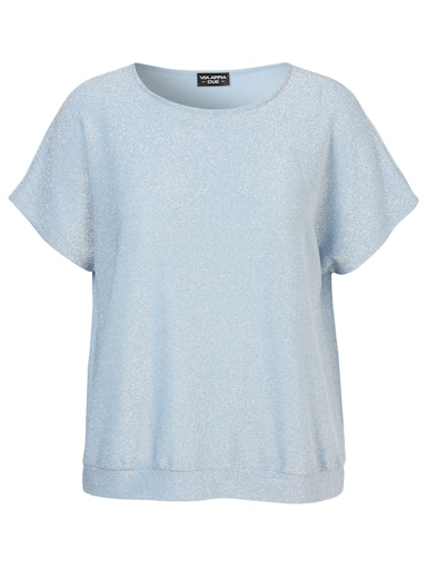 T-shirt met ronde hals 2512717 Licht blauw