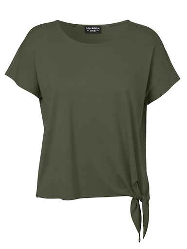 T-shirt met ronde hals 2522710 Khaki