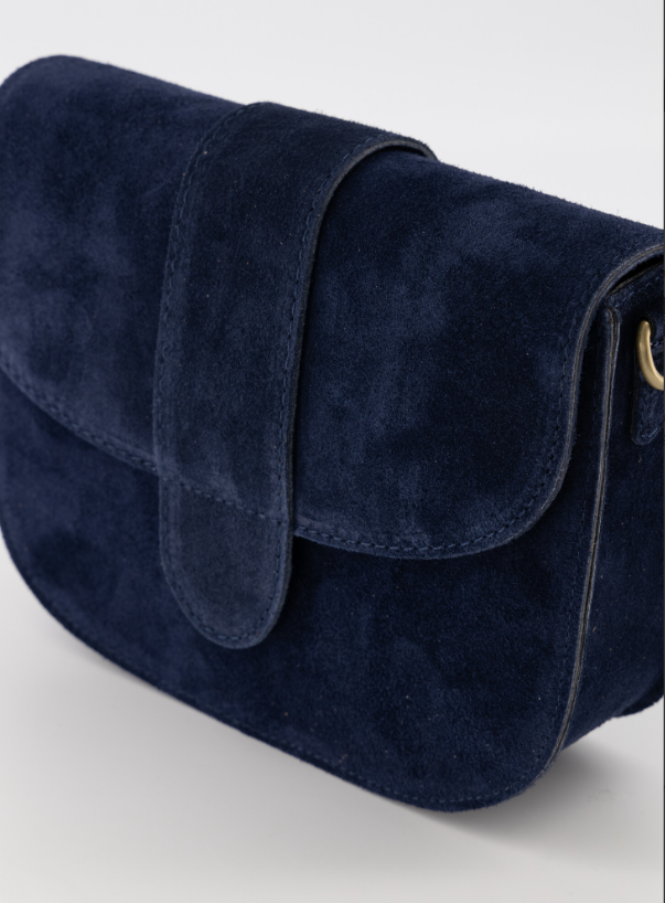Teatro suede tas sola Blauw