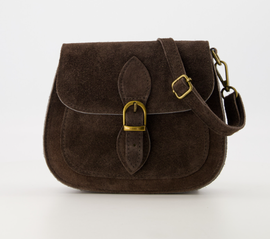 Teatro suede tas sola Bruin