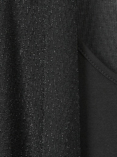 Via Appia T-Shirt Two In One 2516725 Zwart