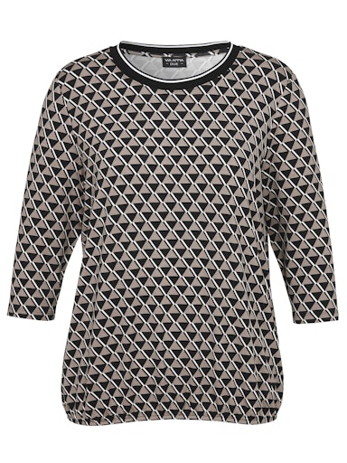 Via Appia T-Shirt ronde hals 2516404 Beige