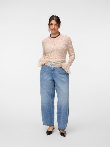 VeroModaCurveVMCEVABELLSLEEVEHIGHNECKLACETO10345961222913Birch__2