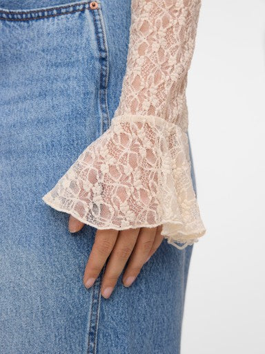 VeroModaCurveVMCEVABELLSLEEVEHIGHNECKLACETO10345961222913Birch__4