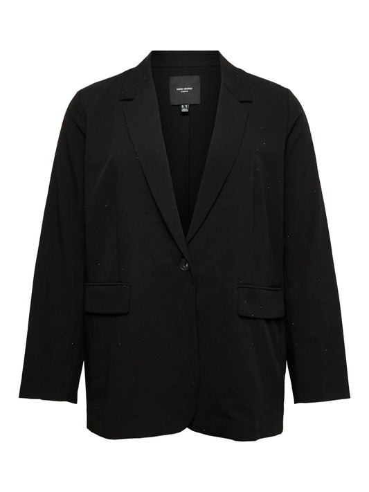 Vero Moda Curve blazer Black studs