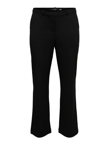Vero Moda Curve broek Black/GLITTER