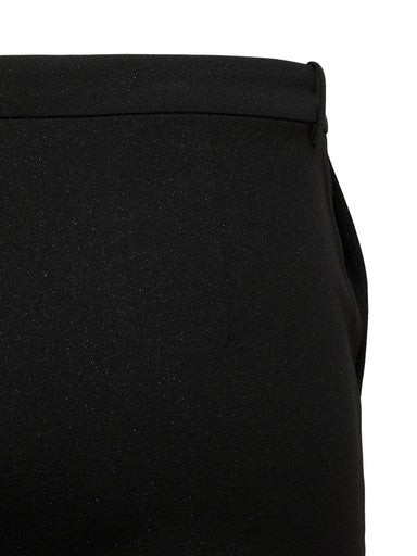 Vero Moda Curve broek Black/GLITTER, detailfoto