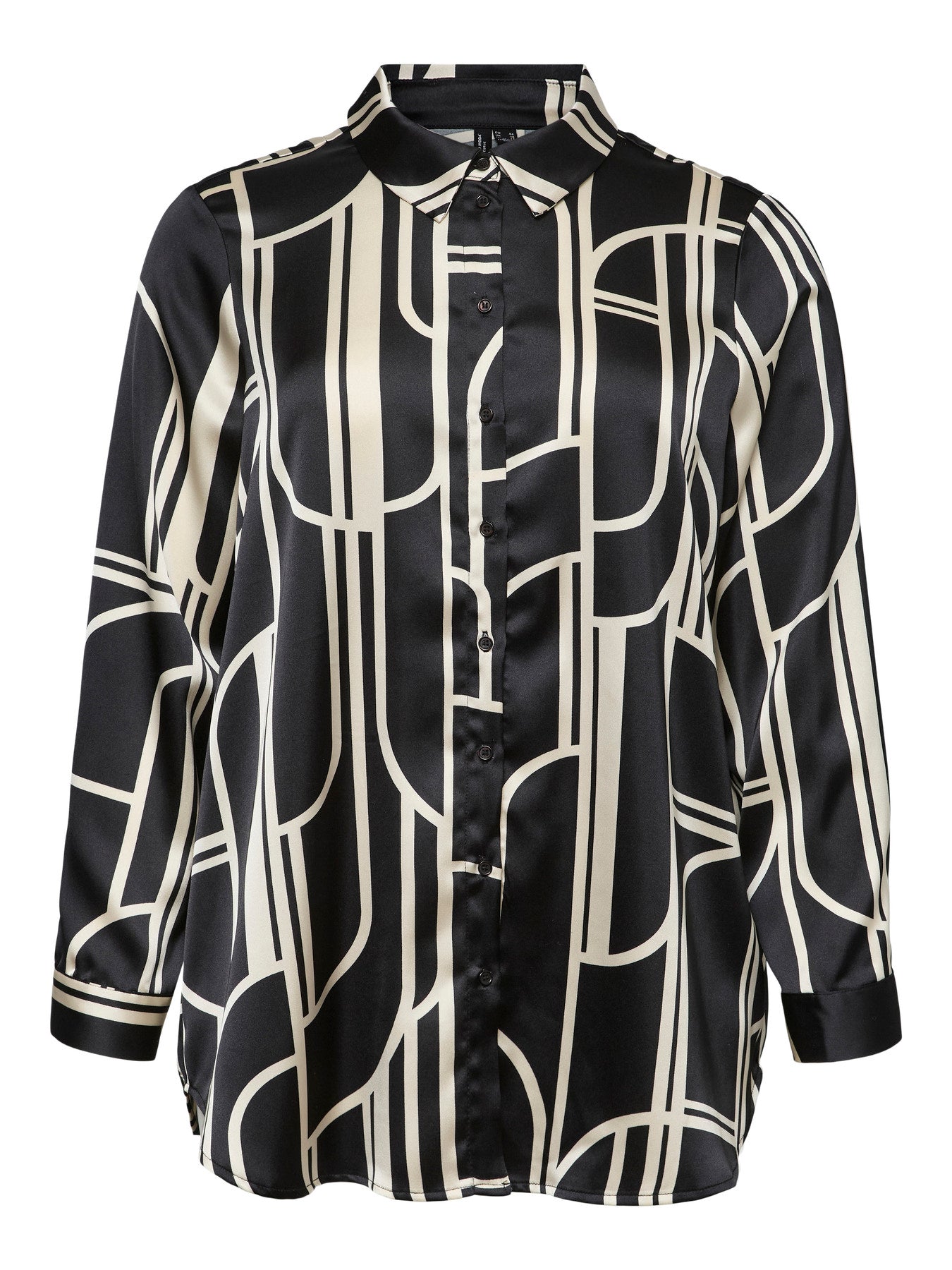 Vero Moda Curve blouse 10337485 Zwart