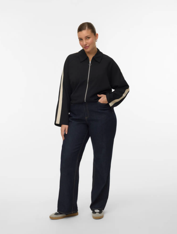 VeroModaCurvejasjemetstrepenopdemouwen10340170VMCBERLINZwart__5