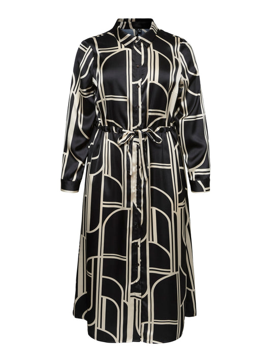 Vero Moda Curve jurk 10337487 Zwart