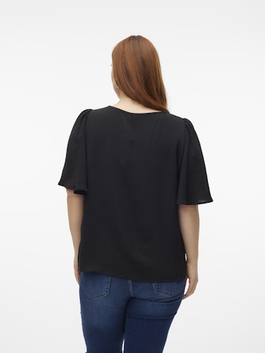 Vero Moda Curve shirt 10314134 VMALVA Zwart