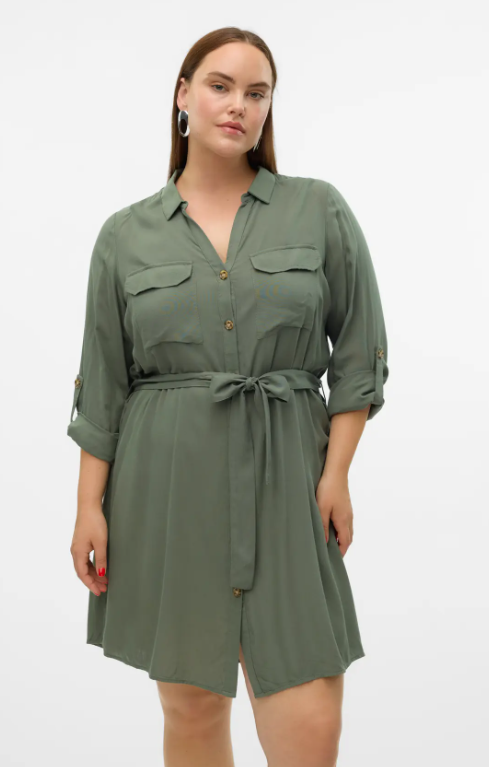 VeroModaCurveshirtdress10270759VMBUMPYLaurelWreath__1