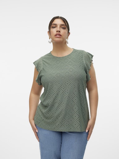 VeroModaCurveshirtkortemouwen10315986VMCTASSALaurelWreath__1