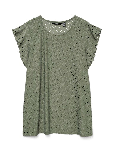 VeroModaCurveshirtkortemouwen10315986VMCTASSALaurelWreath__5