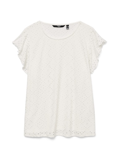 VeroModaCurveshirtkortemouwen10315986VMCTASSAWit__5