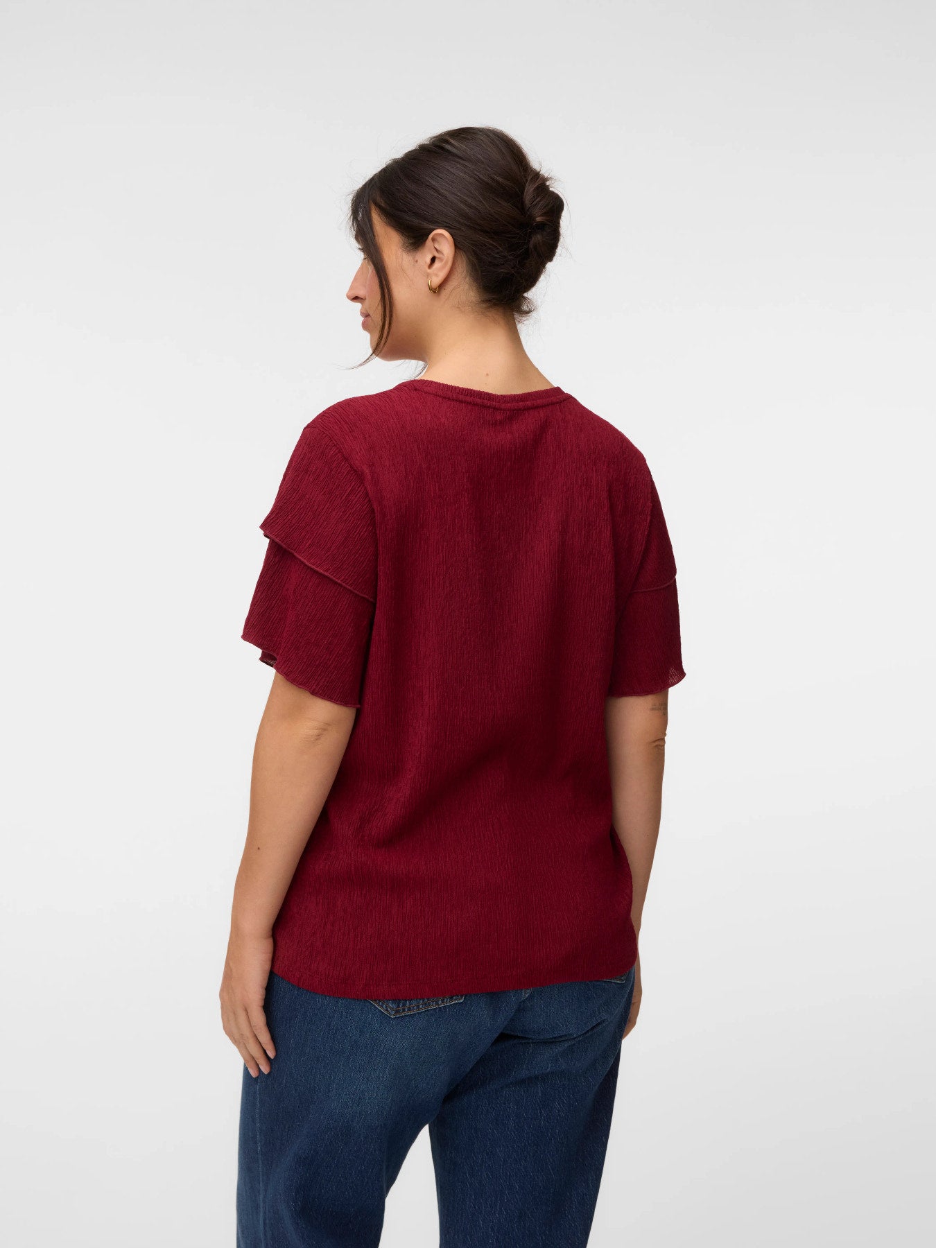 VeroModaCurvetopmetrufflemouw10348589230355BikingRed__2