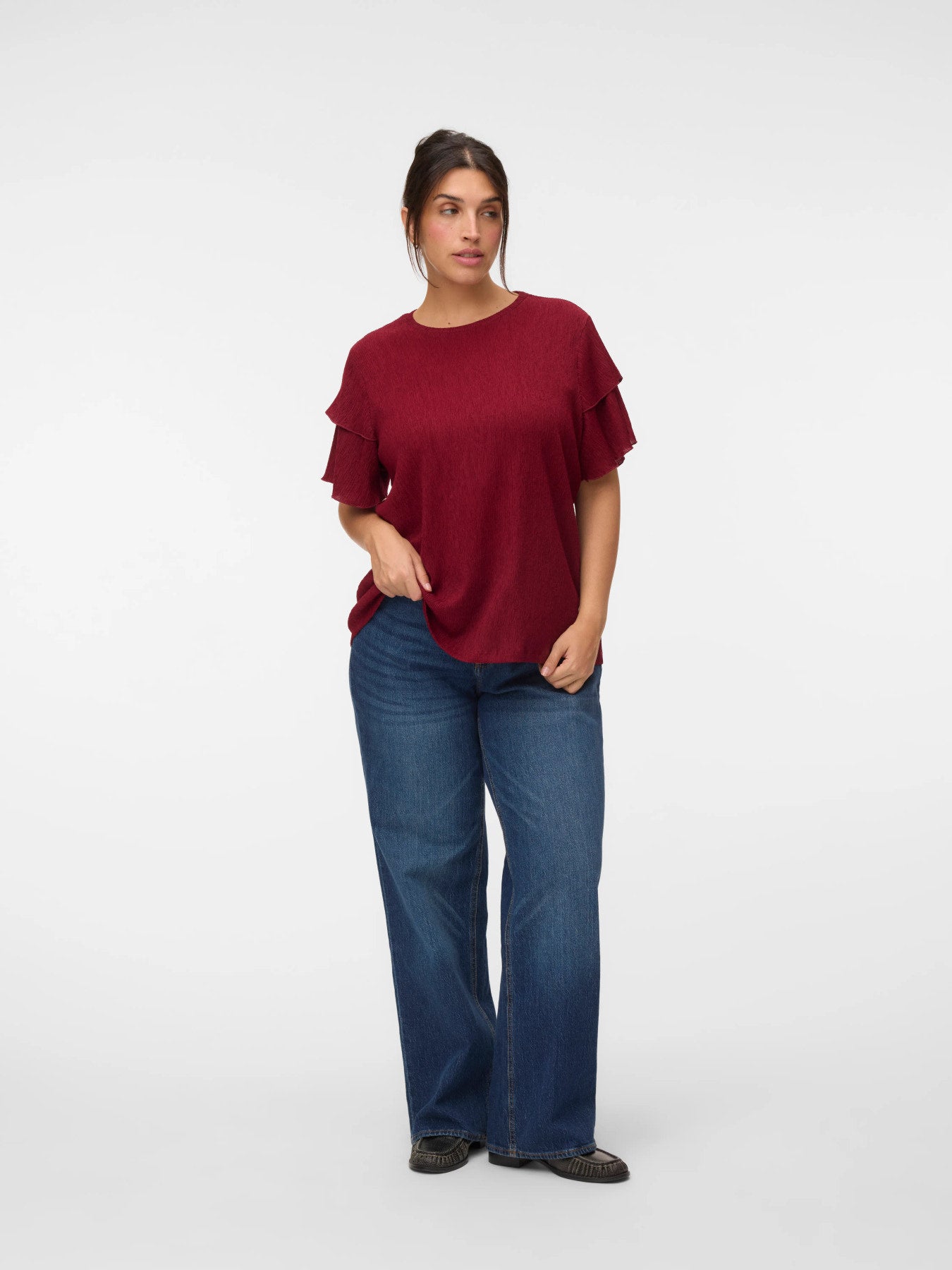 VeroModaCurvetopmetrufflemouw10348589230355BikingRed__3