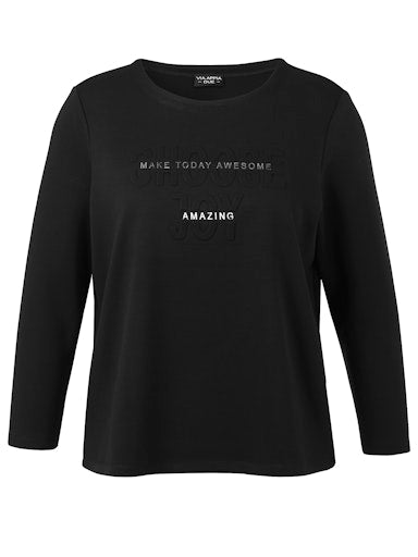 Via Appia Sweatshirt 2525760 Zwart