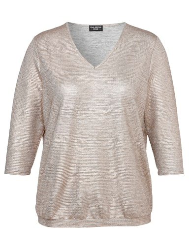 ViaAppiaT-ShirtV-hals2516704Cognac__1