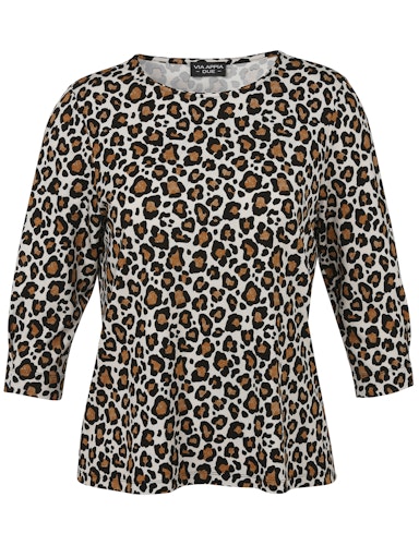 Via Appia T-shirt met ronde hals 2514741 Taupe