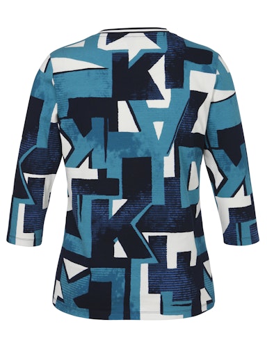 Via Appia T-shirt met ronde hals 2515414 Groen