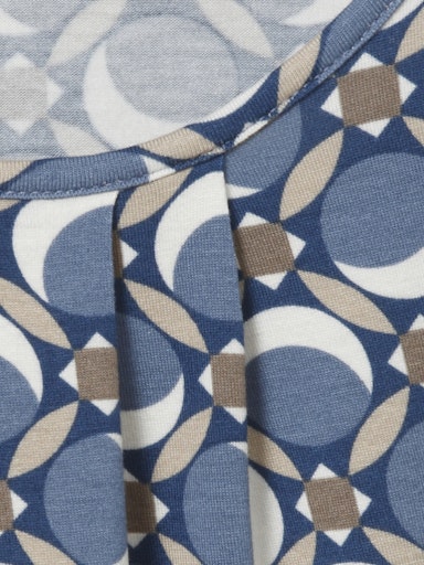 Via Appia T-shirt ronde hals 2525410 Blauw