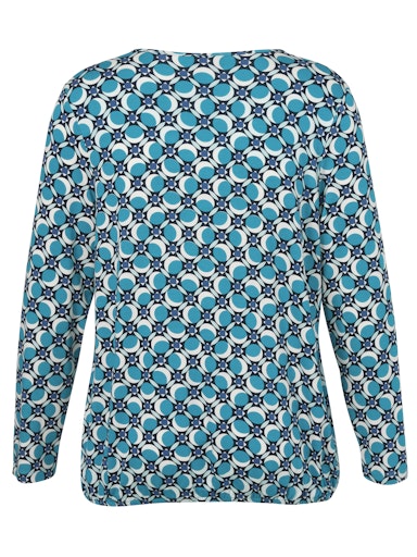 Via Appia T-shirt ronde hals 2525410 Groen