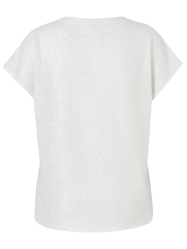 Via Appia shirt Ecru, detailfoto