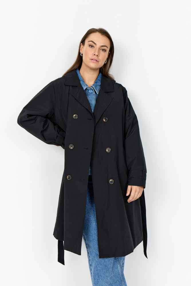 WasabiZomerjas-trenchcoatW10655Zwart__1