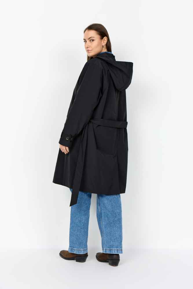 WasabiZomerjas-trenchcoatW10655Zwart__3