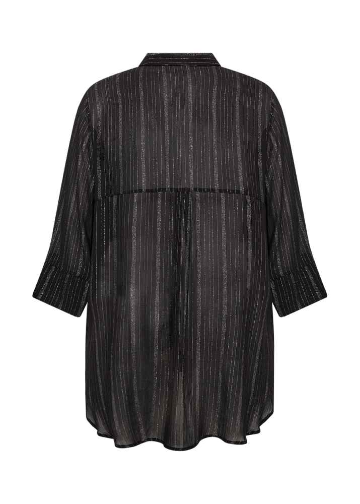 Wasabi lange blouse W10582 Zwart