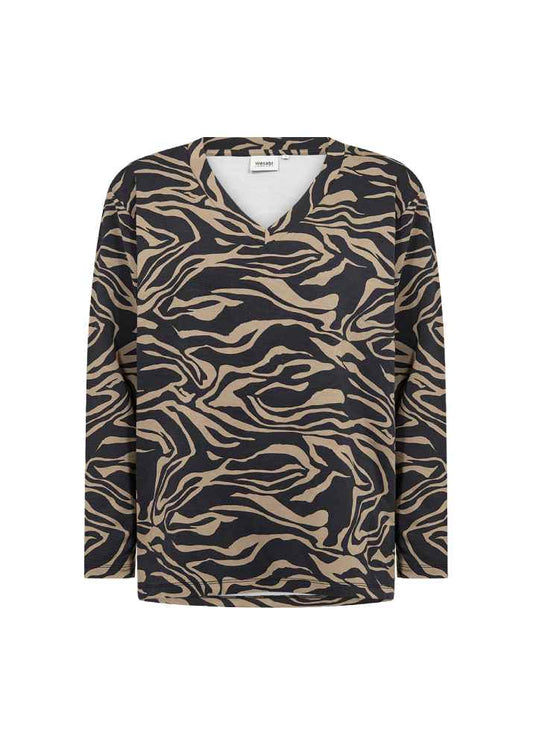 Wasabi shirt zwart