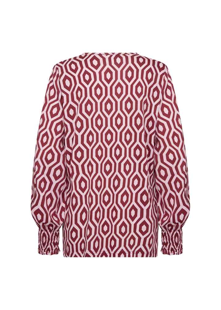 WasabishirtmetlangemouwenW20497Roze__3