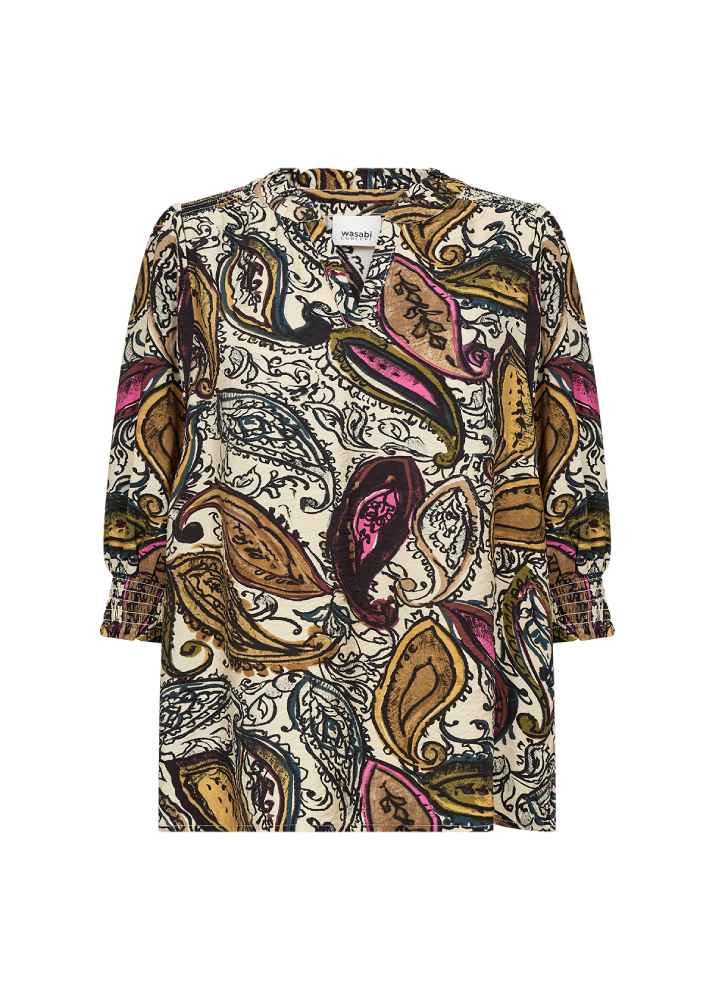 WasabishirtmetprintW10767Groen__4