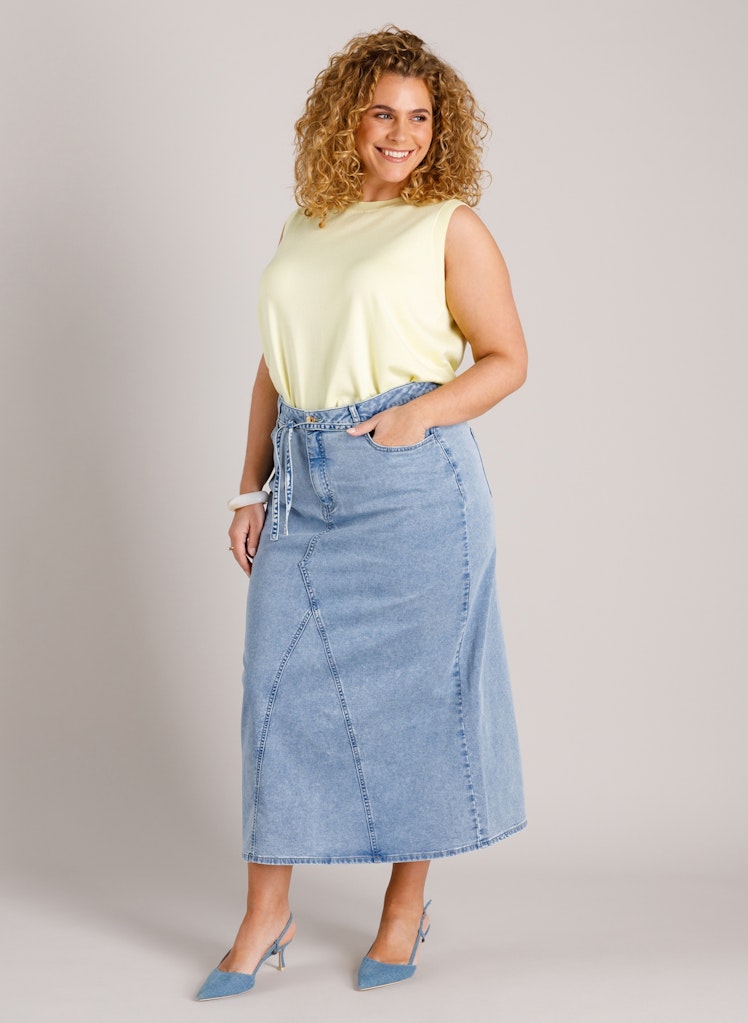 Yest Curve topje Lilian A006195 geel
