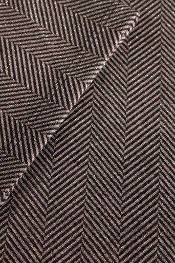 Yest Curve trui korte mouwen Zina A006653 Taupe