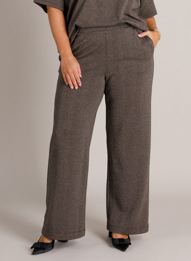 Yest Curve broek Zinara A006654 Taupe