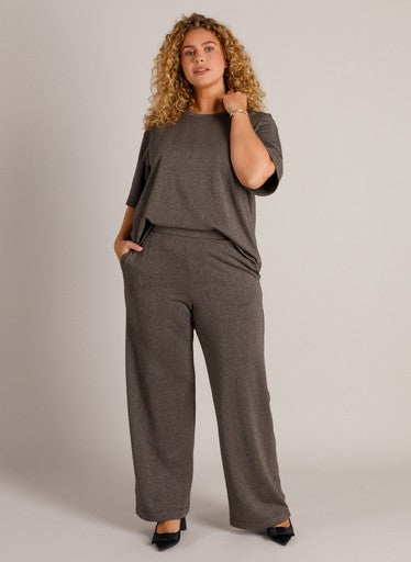 Yest Curve broek Zinara A006654 Taupe