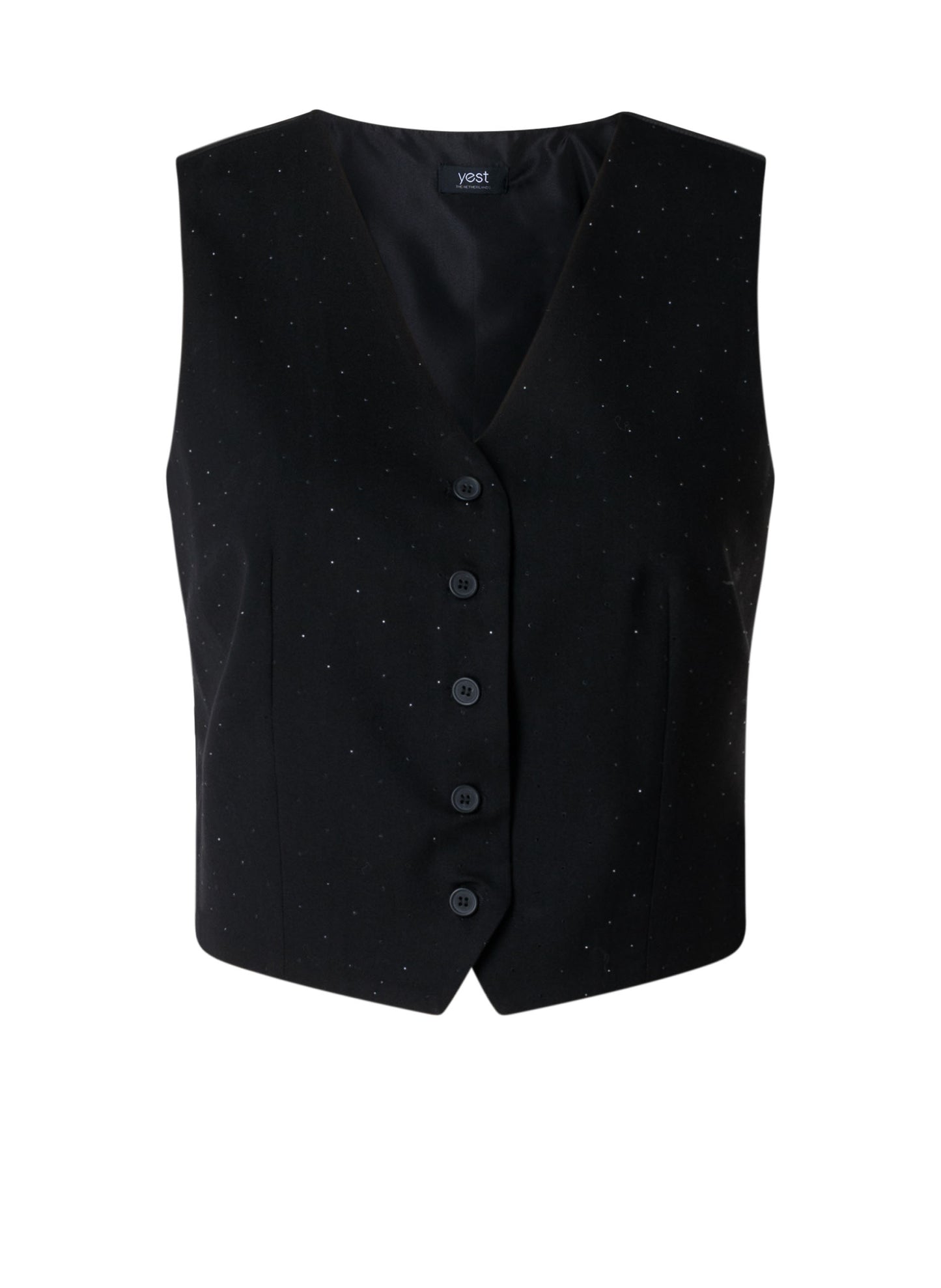 Yest Curve Gilet A005908 Zwart