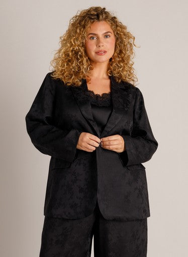 Yest Curve blazer zwart