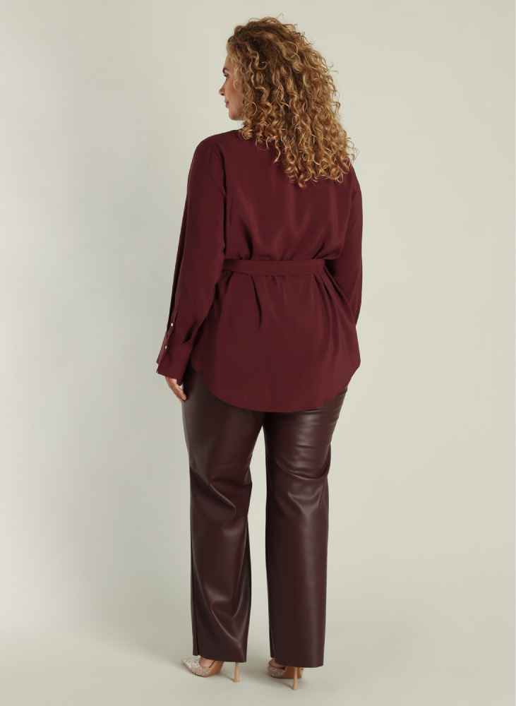 Yest Curve blouse A005783 Giselle Bordeaux