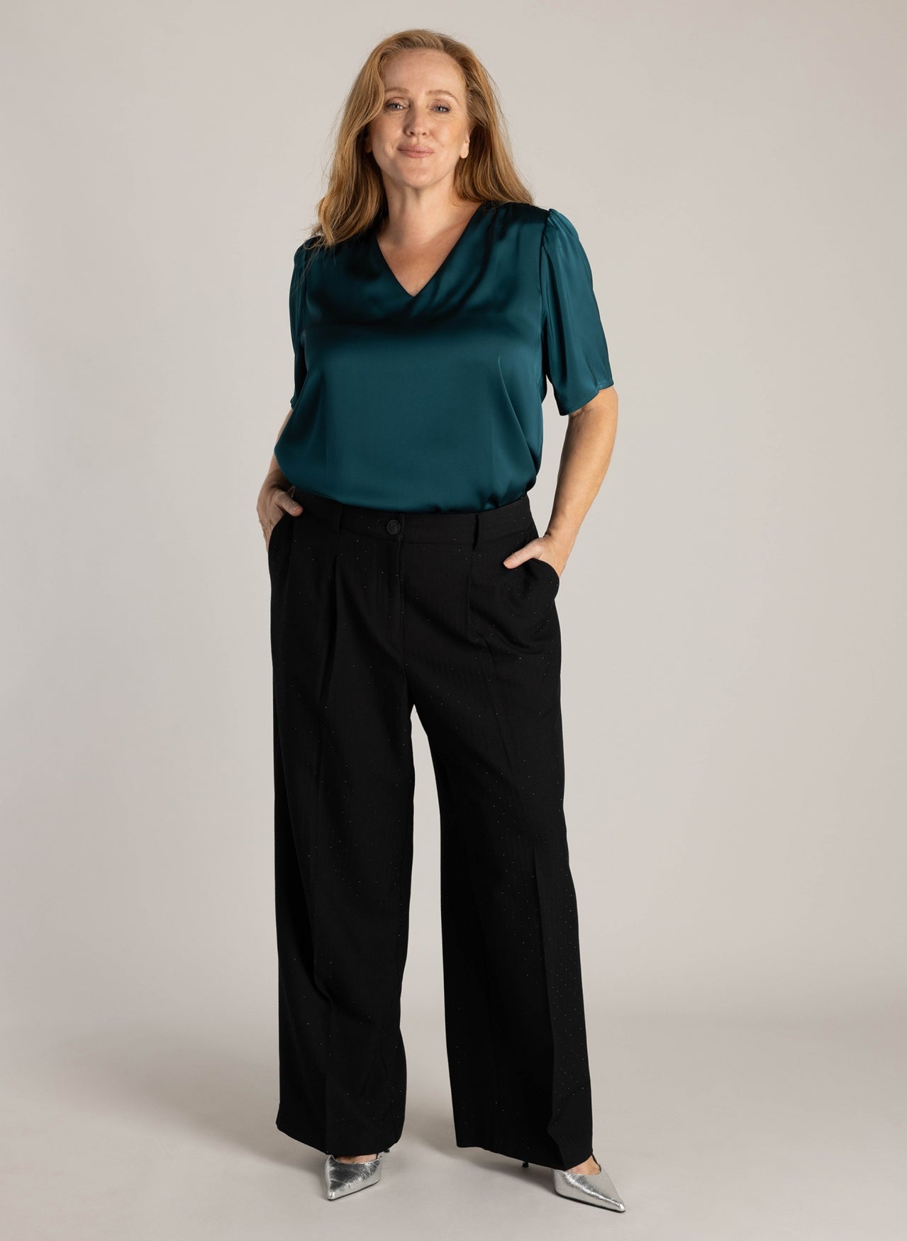 Yest Curve broek A005910 Zwart